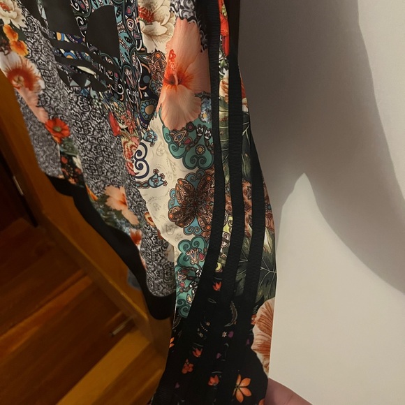 Adidas originals floral tracksuit jacket - Picture 3 of 4